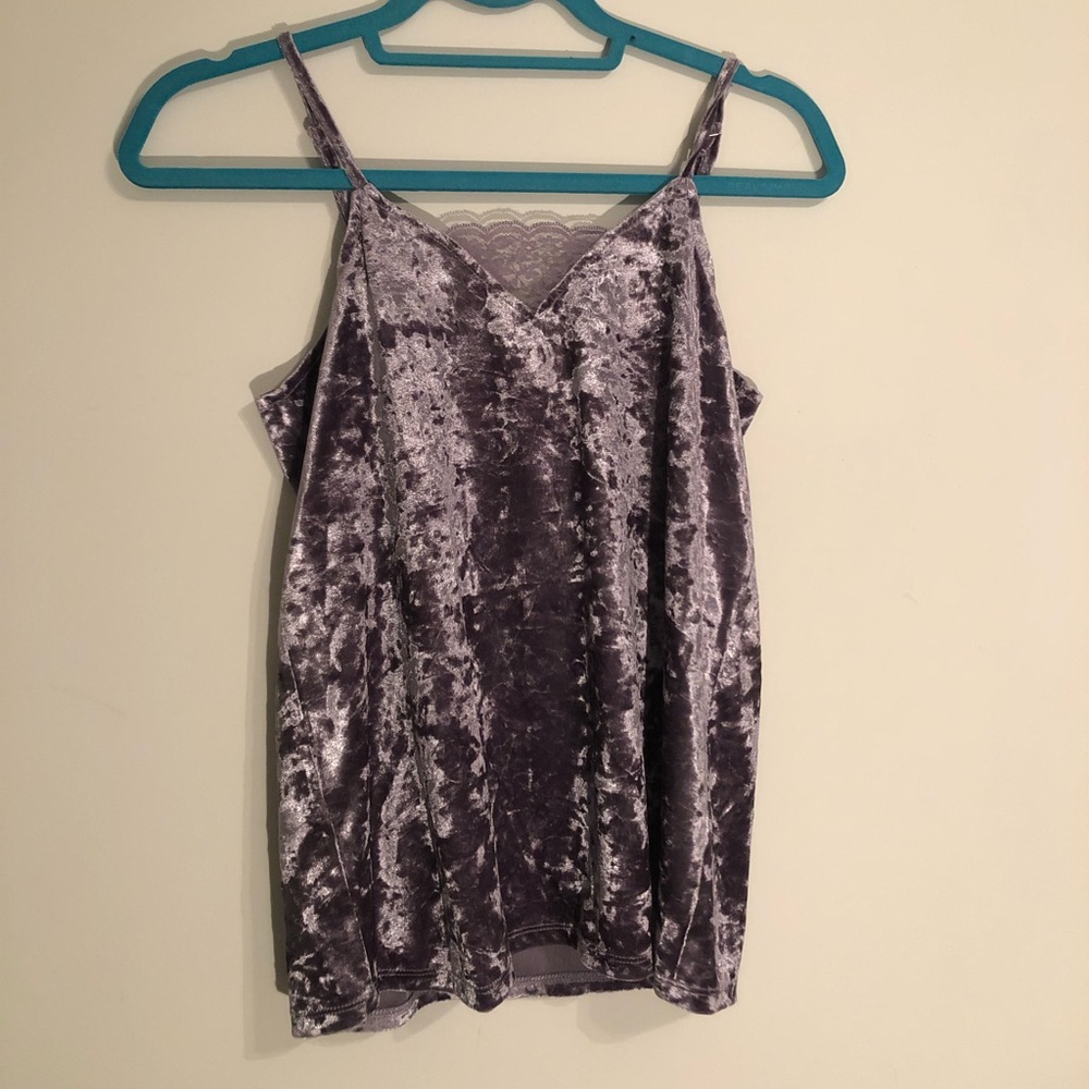Purple tank top